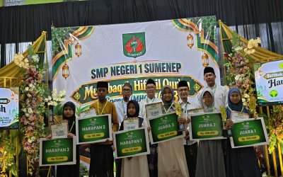 Daftar Juara MHQS ke-3 SMP Negeri 1 Sumenep Tahun 2026.